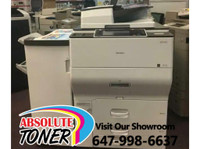 REPOSSESSED Ricoh Copier MP C6502 6502 Color Laser Light Production Printer Copiers Photocopier Copy Machine Printers