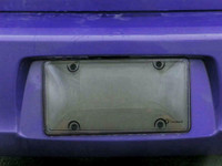 NEW TINTED LICENSE PLATE COVER FRAME COVER 55LC