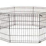 NEW 24 , 30 , 36 ,42 & 48 IN DOG FENCE KENNEL DOG PLAY PEN CRATE FENCE 8 PANEL in Hobbies & Crafts in Alberta - Image 2