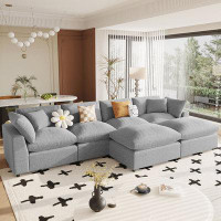 Hokku Designs Large U-Shape Sectional Sofa