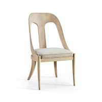 Jonathan Charles Fine Furniture Suez Fabric Splat Back Side Chair