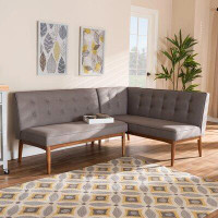 George Oliver Daviaun 73" Wide Reversible Sofa & Chaise
