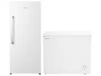 Hisense Chest Freezer 3.4 Cu.Ft from$139 /21 Cu.Ft Upright Freezer from$699 No Tax