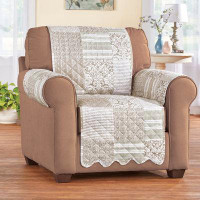 August Grove Patchwork Reversible Quilted Furniture Cover