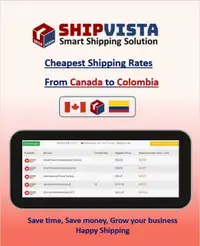 Cheapest Shipping to Colombia from Canada