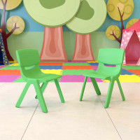 Flash Furniture Plastic Stack Classroom Chair