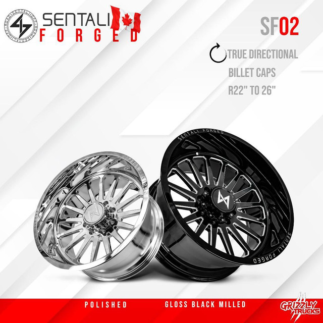 SENTALI FORGED: TRUE FORGED WHEELS BUILT FOR CANADIANS! FREE SHIPPING! in Tires & Rims in Alberta - Image 4