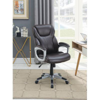Ceballos Adjustable Height Office Chair With PU Leather