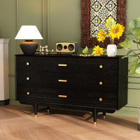 Mercer41 Nine-Drawer Accent Chest With Rustic Style