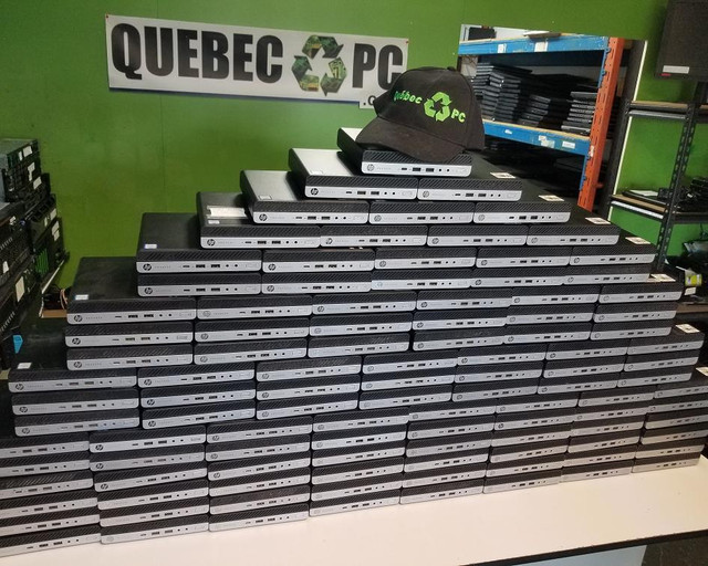 Mini PC, HP Prodesk, i5  i7, 4e et 6e Génération, DDR4, SSD Nvme, Wireless in Desktop Computers in Québec City