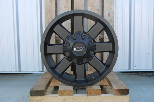 20x9 Ion 141 Satin Black Or Black And Milled Wheels 6x135 / 6x139.7 / 8x165.1 / 8x170 / 5x139.7 / 5x150 in Tires & Rims in Alberta - Image 2