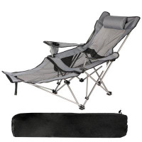 Arlmont & Co. Bucurel Reclining Folding Camping Chair