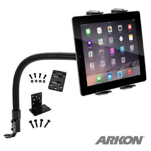 Arkon Mounts - Car or Truck Seat Rail or Floor Tablet Mount with 22 inch Arm Retail Black - TAB188L22 in iPad & Tablet Accessories - Image 3