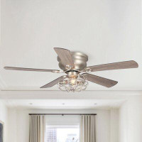 Sand & Stable™ 48" Taranto 5 - Blade Ceiling Fan with Remote Control and Light Kit Included