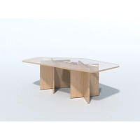 Made in Canada - In2 Design Octagonal Conference Table with Power Modules