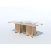 Made in Canada - In2 Design Octagonal Conference Table with Power Modules