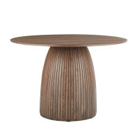 GZMWON Modern Dining Table, Dining Table, Round Dining Table, Pedestal Dining Table
