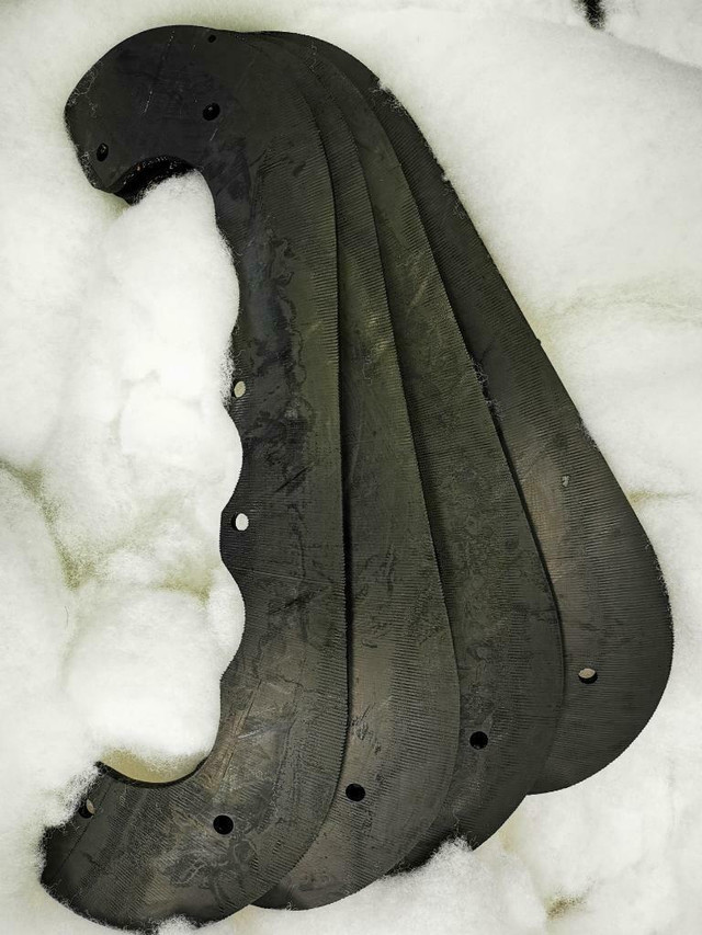 recycled rubber paddles for Toro single stage snowblowers in Lawnmowers & Leaf Blowers in British Columbia - Image 4