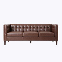 Red Barrel Studio 3-seat Sofa with Tufted Back
