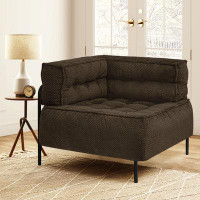 Wade Logan Birbal Upholstered Modular Sofa Corner Chair