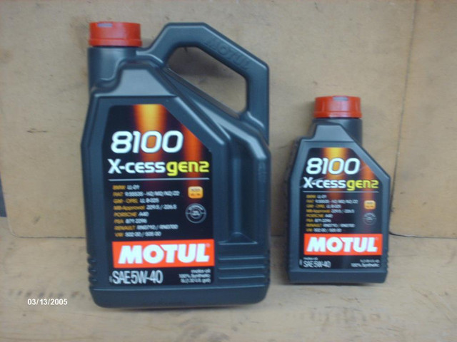 MOTUL 5W40 SYNTHETIC MOTOR OILS in Engine & Engine Parts in Ontario