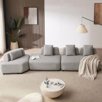 Ivy Bronx Huell 3 - Piece Upholstered Sectional