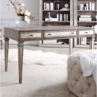 Hooker Furniture Rustic Glam Solid Wood Writing Desk