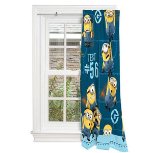 Despicable Me Minions Mishap 26 Kids Room Darkening Window Curtain Panel 42 X 63-Inch [Blue] Canada Preview