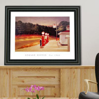 Picture Perfect International "Gas 1940" Print Under Acrylic