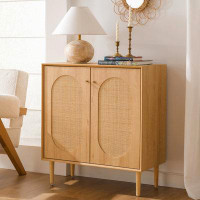 Latitude Run® Guendi Solid Wood Accent Cabinet