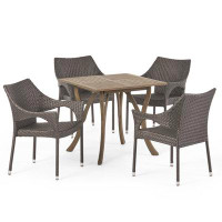 Winston Porter Thomes Outdoor 5 Piece Dining Set