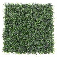 e-Joy 20” x 20” Artificial Hedge Plant Panels for Both Outdoor or Indoor Decoration (Set  of 48pc)