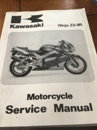 1994-1996 Kawasaki Ninja ZX900 ZX9R Service Manual