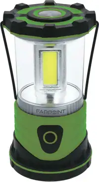 FARPOINT® 2000 LUMEN COB LANTERN AVAILABLE IN GREEN AND ORANGE -- Only $19.95 each!