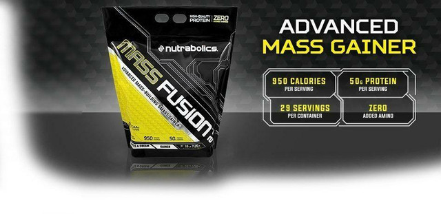 Nutrabolics Mass Fusion 2.0 (16lbs) WEIGHT GAINER - PRENEUR DE MASSE in Health & Special Needs in Greater Montréal - Image 3