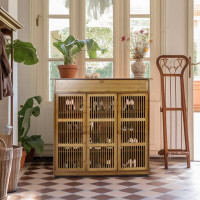Wildon Home® 18 Pair Shoe Storage Cabinet