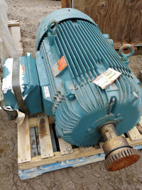 Reliance Electric, 100 HP, 3 Phase, 575 Volts Electric Motor, 505 RPM