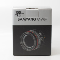 Samyang 100mm T2.3 V-AF Video Auto Focus Lens for E-Mount (ID - 2131 TJ)