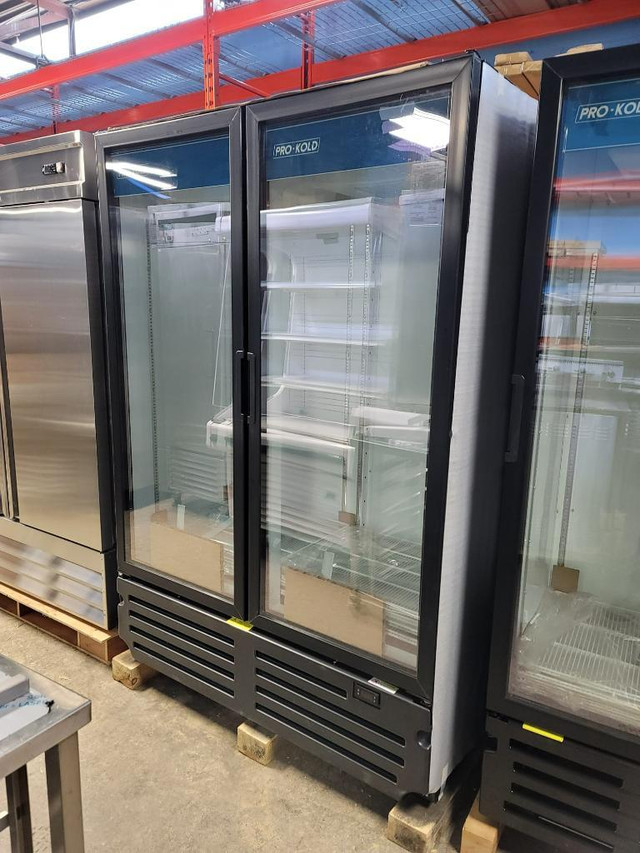 Pro-Kold Double Door 54 Wide Display Refrigerator in Other Business & Industrial