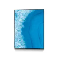 Clicart Agate Geode I by Portfolio - Picture Frame Graphic Art Print on Paper