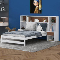 Latitude Run® Lishani Platform Bed with Storage Headboard and Drawers
