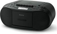 Sony CD/Cassette Boom Box with Radio