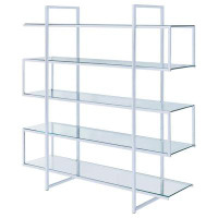 Latitude Run® Uozuesx 5-Shelf Bookcase