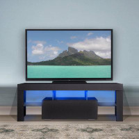 Wrought Studio Tv Stand With Storage 55 Inch Led Modern Tv Media Console Entertainment Centre With Drawer Tv Cabinet