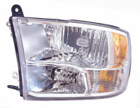 Head Lamp Driver Side Dodge Ram 2500 2010 With Quad High Quality , CH2518135