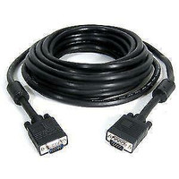 TechCraft 10' Coaxial High Resolution VGA Monitor Cable with Ferrite