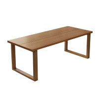 Latitude Run® Nordic modern solid wood rectangular dining table