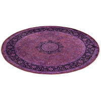 The Twillery Co. Scioli One-of-a-Kind 8'1" Area Rug in Purple