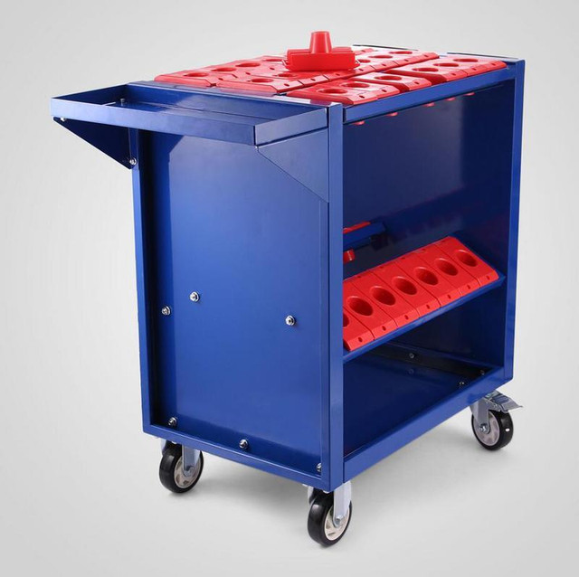 BT40 CNC Tool Trolley Cart with 35 Tool Holders Capacity for CNC Tools Storage Protection #170689 in Other Business & Industrial in Toronto (GTA) - Image 3
