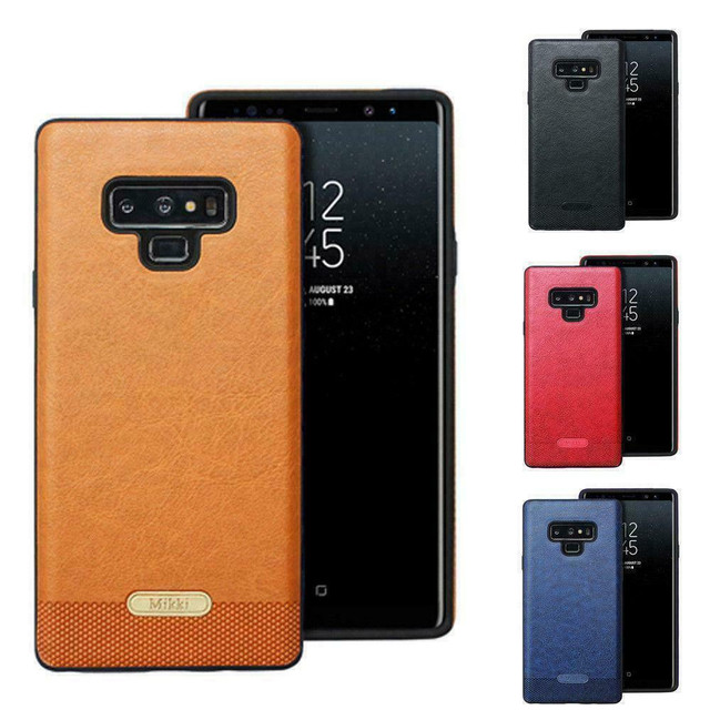 NOTE 9, OTTER BOX DEFENDER AND COMMUTER .. BLACK ONLY .... AND 4 COLORS LEATHER CASES in Cell Phone Accessories in City of Montréal